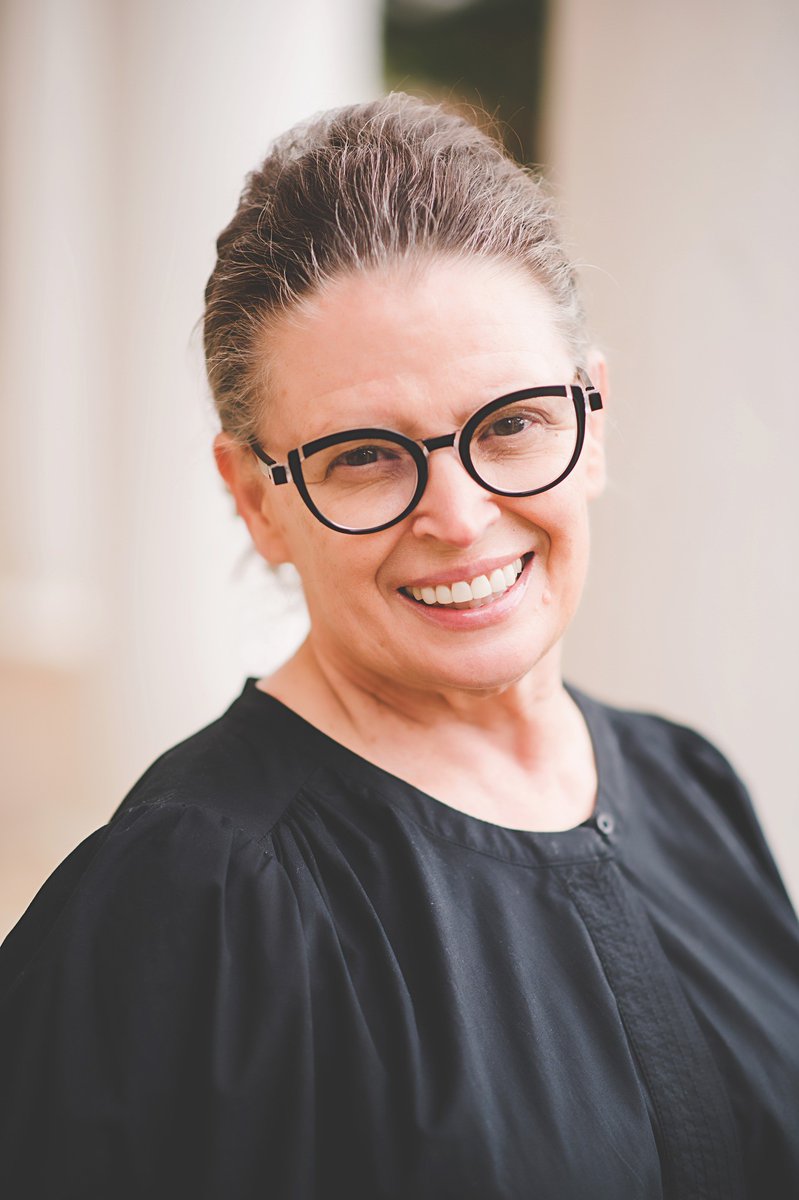 Join us in wishing Donna Jayroe a very happy birthday! 

Donna has served as our Director of Human Resources since 2017. Lovingly referred to as "Nona" by many on campus, we are so thankful for the warmth and love that she brings to the team.

Happy birthday, Donna!