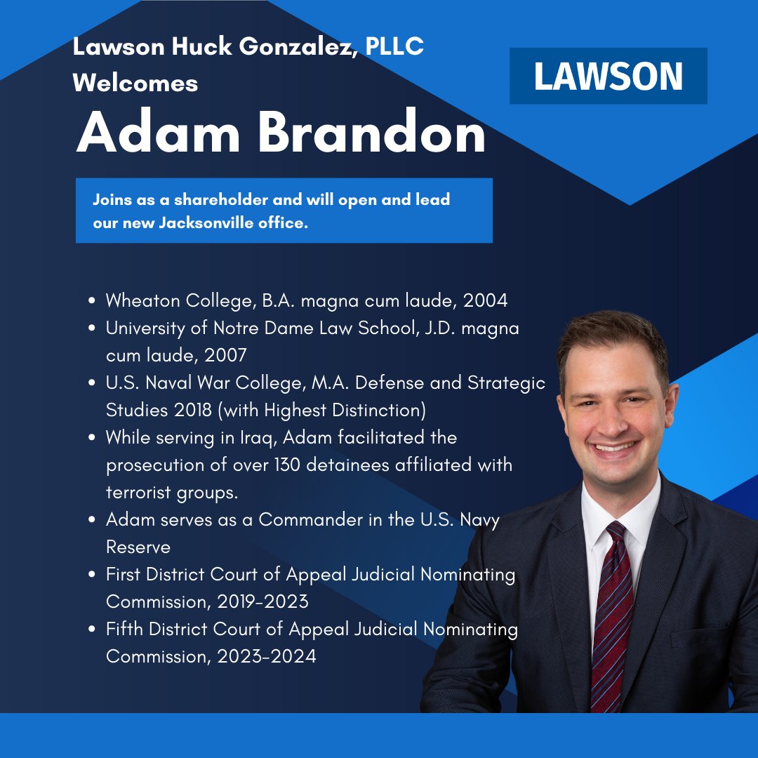 Join us in welcome Adam Brandon!