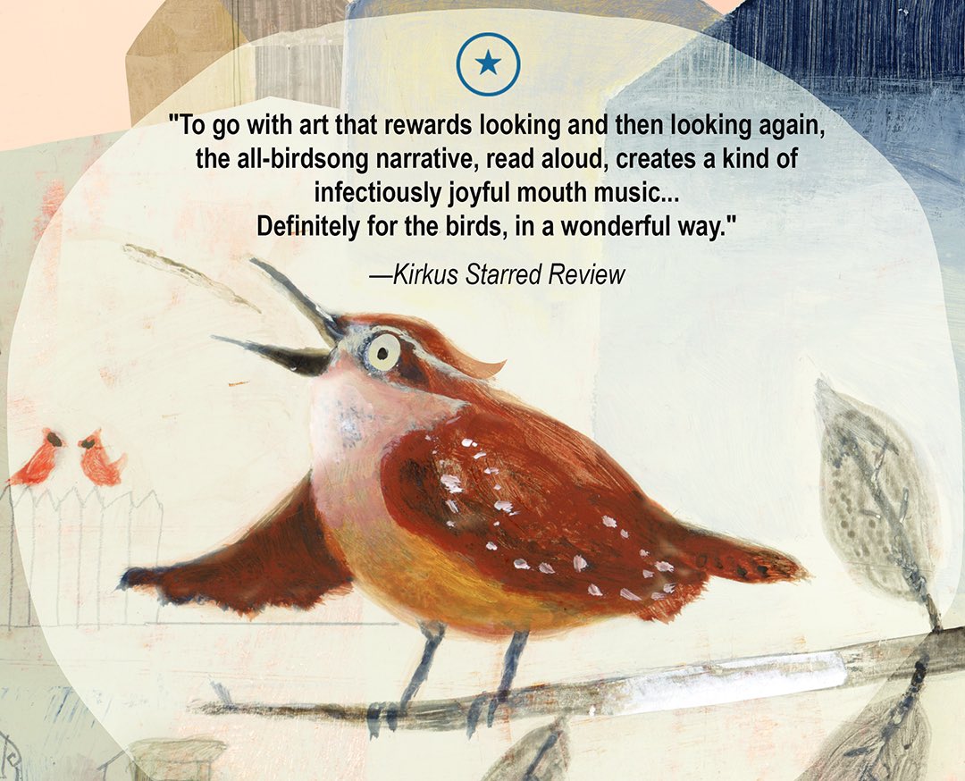 Beautiful starred review for “Bird Rehearsal” from Kirkus!! Thank you!