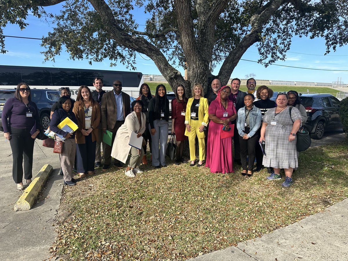 Inspirational week @la_believes visiting school systems across the state. Thank you to Las Sierras Academy at Walter L. Cohen High School, St. Bernard Public Schools, Nunez Community College, and The Net: East for inviting all these educators to network and learn! #laed