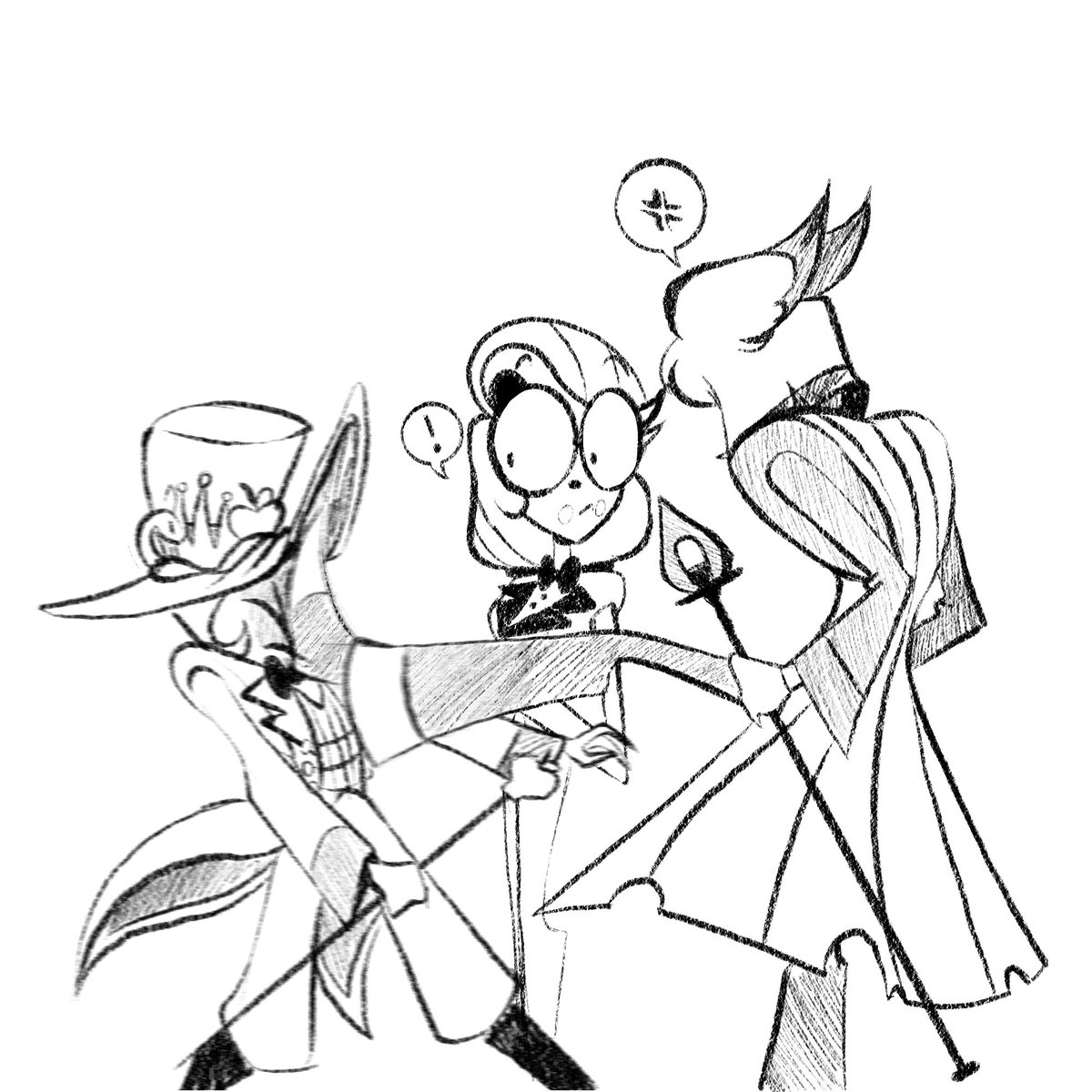 RegdSinnerTM's tweet photo. I think we all need something funny after the finale 📻🍎

#HazbinHotel #HazbinHotelLucifer #HazbinHotelAlastor https://t.co/kzSgGjrIDi
