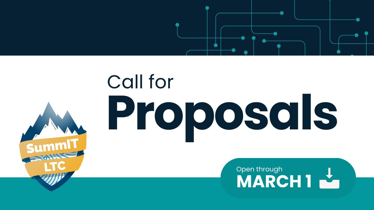 ltcillinois's tweet photo. 📣 CALL FOR PROPOSALS 📣 Session proposal for this summer’s #LTCSummIT conference are now open!
K-12 IT staff are invited to share their resources & hard-earned wisdom on:
📶 Network Management
🛡️ Cybersecurity
💻 Device Management
➡️ & more
🔗 https://t.co/alvQxSOHAc https://t.co/LvpThPyRQB