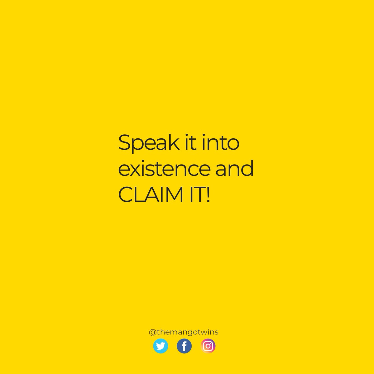 Happy new month loves!  The energy for #February 💛🙌🏾✨️ 

Manifest. Speak it into existence and claim it

Bigger goals. More growth. Greater focus. Good energy. Major blessings. Spreading love. Protecting my peace.

#HelloFebruary #NewMonth #inspire #motivate #manifest #believe