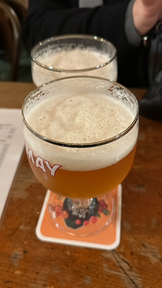 Same procedure as every year #FOSDEM #chimay #alamortsubite