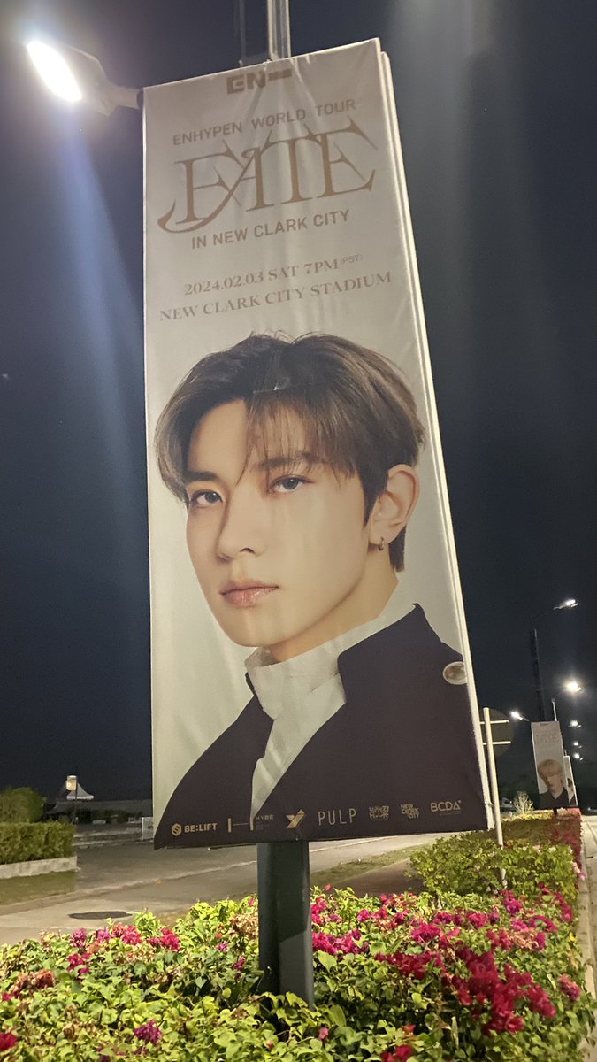AsiaEnhypen's tweet photo. New Clark City has now transformed to EN-CITY π
#EN_WORLDTOUR_FATE #FATEDSEVEN #FATE_IN_NEWCLARKCITY #ENHYPEN @ENHYPEN @ENHYPEN_members https://t.co/ZcQQC7iYoJ