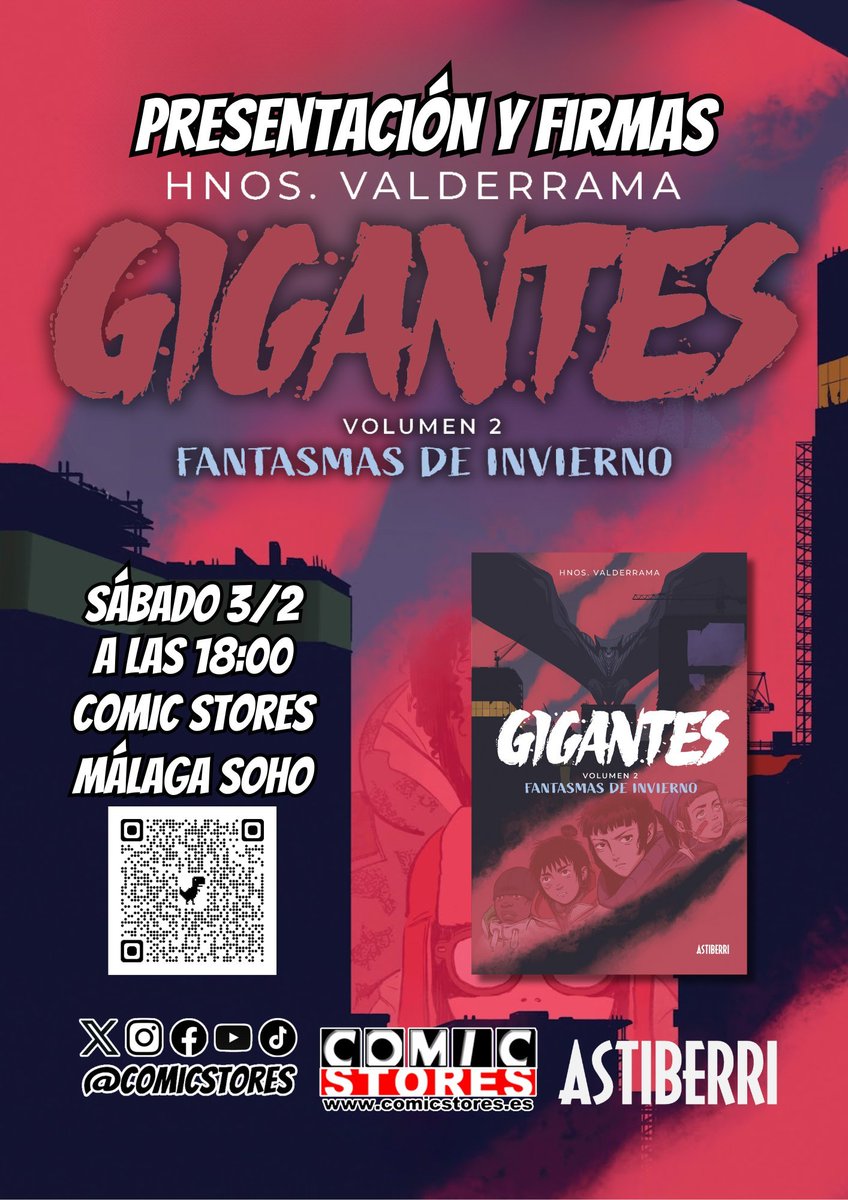 Que MA-ÑA-NA estamos por Málaga por un recao en la <a href="/comicstores/">Comic Stores</a>...
¿Quién tiene reservada la tarde?