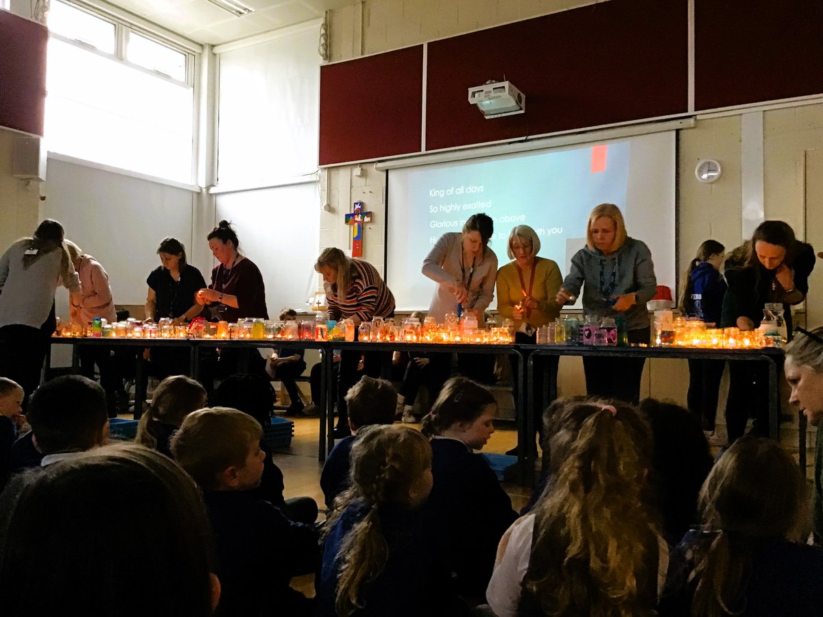 Thank you to everyone who came to our Candlemas service this afternoon. The children brought a jar each and we prayed over everyone's candles to send home in them. #thislittlelightofmine #letitshine #faith