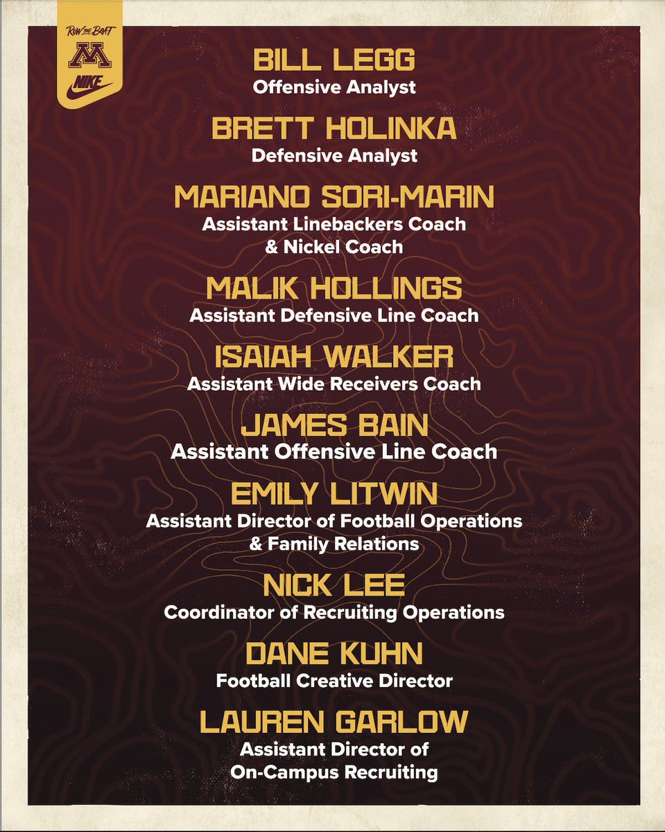 GopherFootball's tweet image. Everyone is here. Now let's get to work😤

📰: z.umn.edu/99n9

#RTB #SkiUMah #Gophers