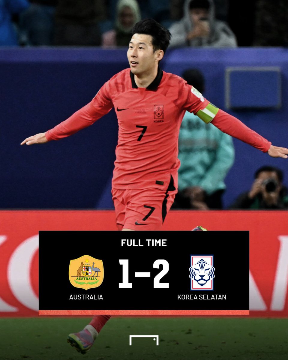 Son Heung-min mencetak gol kemenangan lewat tendangan bebas yang menakjubkan untuk membawa Korea Selatan mengalahkan Australia di babak tambahan.

Taegeuk Warriors akan berhadapan dengan Yordania di babak semi-final.

#Australia #KoreaSelatan #PialaAsia2023 #AsianCup2023