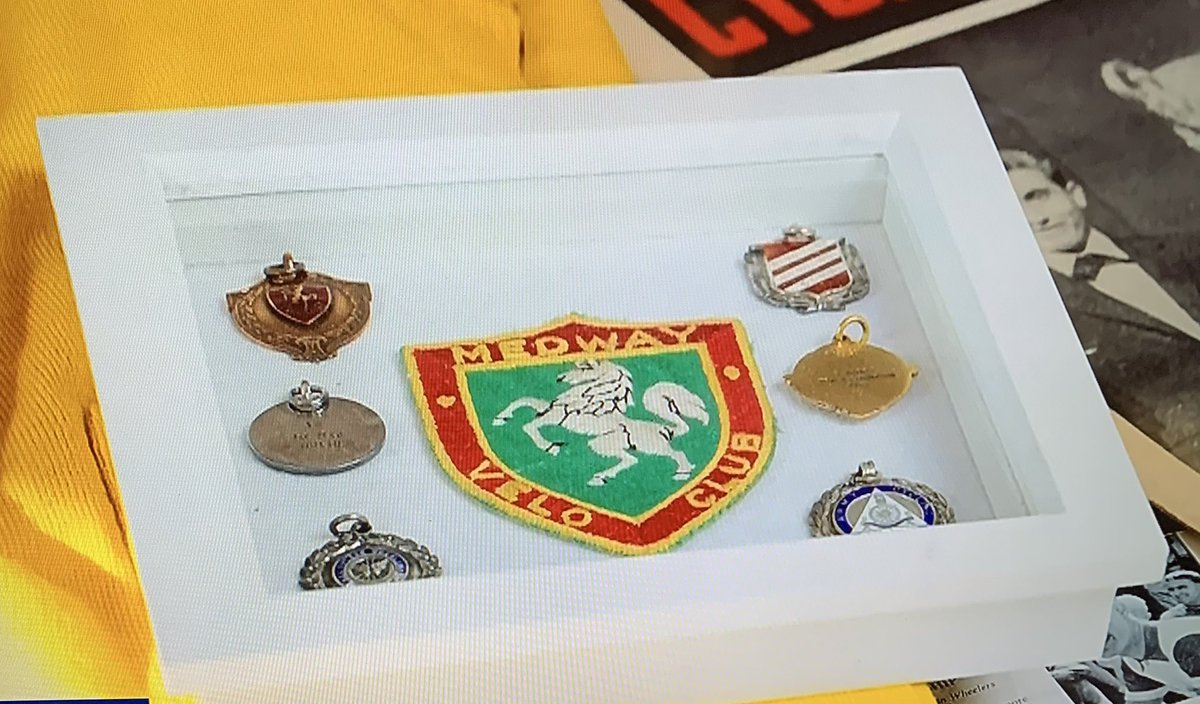 Great to see a reference to the Velo and former Medway Wheeler the late Brian Kirby and his late wife Vera on BBC1s The Travelling Auctioneers with <a href="/izziebalmer1/">Isabel Balmer</a> and Robin Johnson.