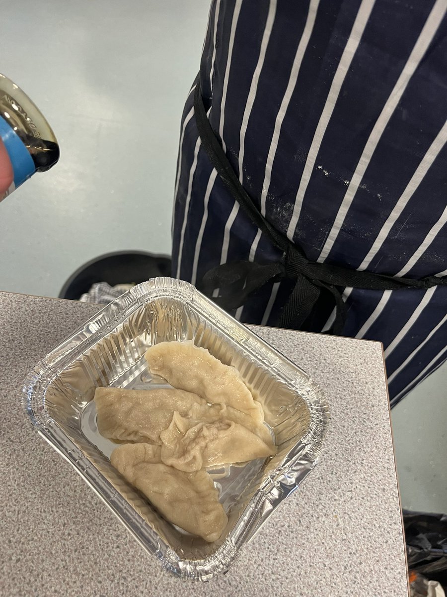 Chinese dumplings this week with S1 pupils #ChineseNewYear2024