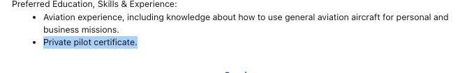 I've seen a lot of nonsense requirements while job searching but this "preferred requirement" for an editing role is a new one.