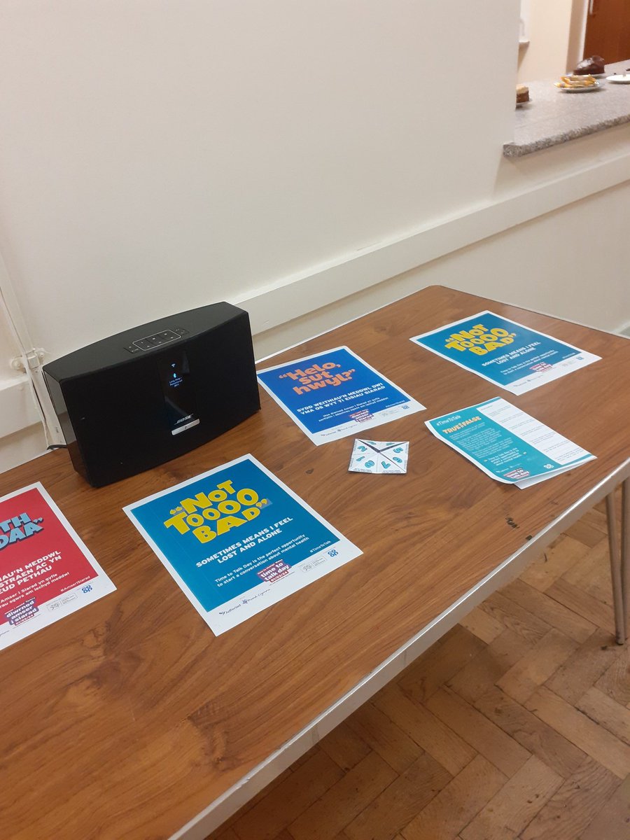 It's good to talk.
#TimeToTalk