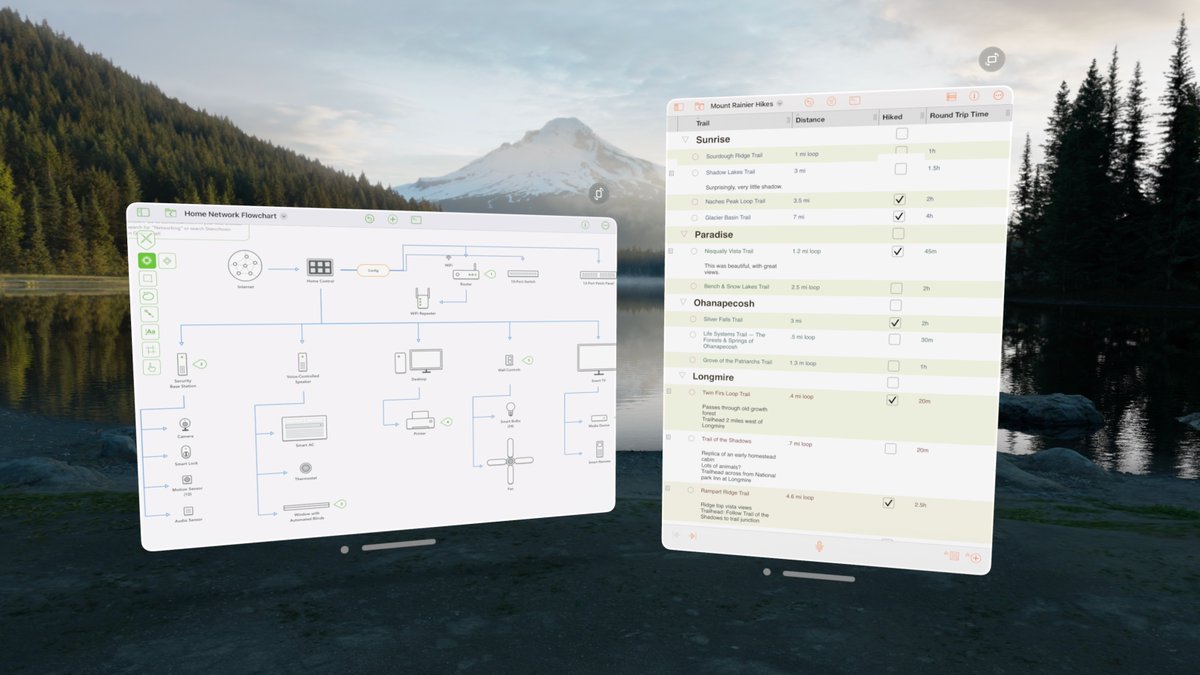Ready to get productive with Apple Vision Pro? OmniGraffle 3 for iPad and OmniOutliner 3 for iPad are available for installation today as visionOS compatible apps!