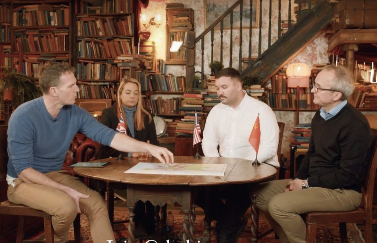 The politics of Yalta have always fascinated me, so it was great to sit down &amp; debate what happened between the big three!

Thanks to <a href="/churchill_alex/">Alexandra Churchill ✌🏼⭐️⭐️</a> (who channelled Churchill), <a href="/Iain_MacGregor1/">Iain_MacGregor1 (@iainmacgregor1.bsky.social)</a> (who was a little too comfortable as Stalin) &amp; <a href="/thehistoryguy/">Dan Snow</a> who kept us in check