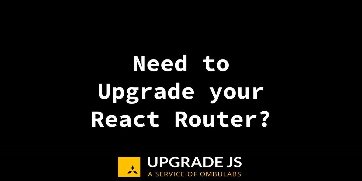 JS Upgrade tweet media