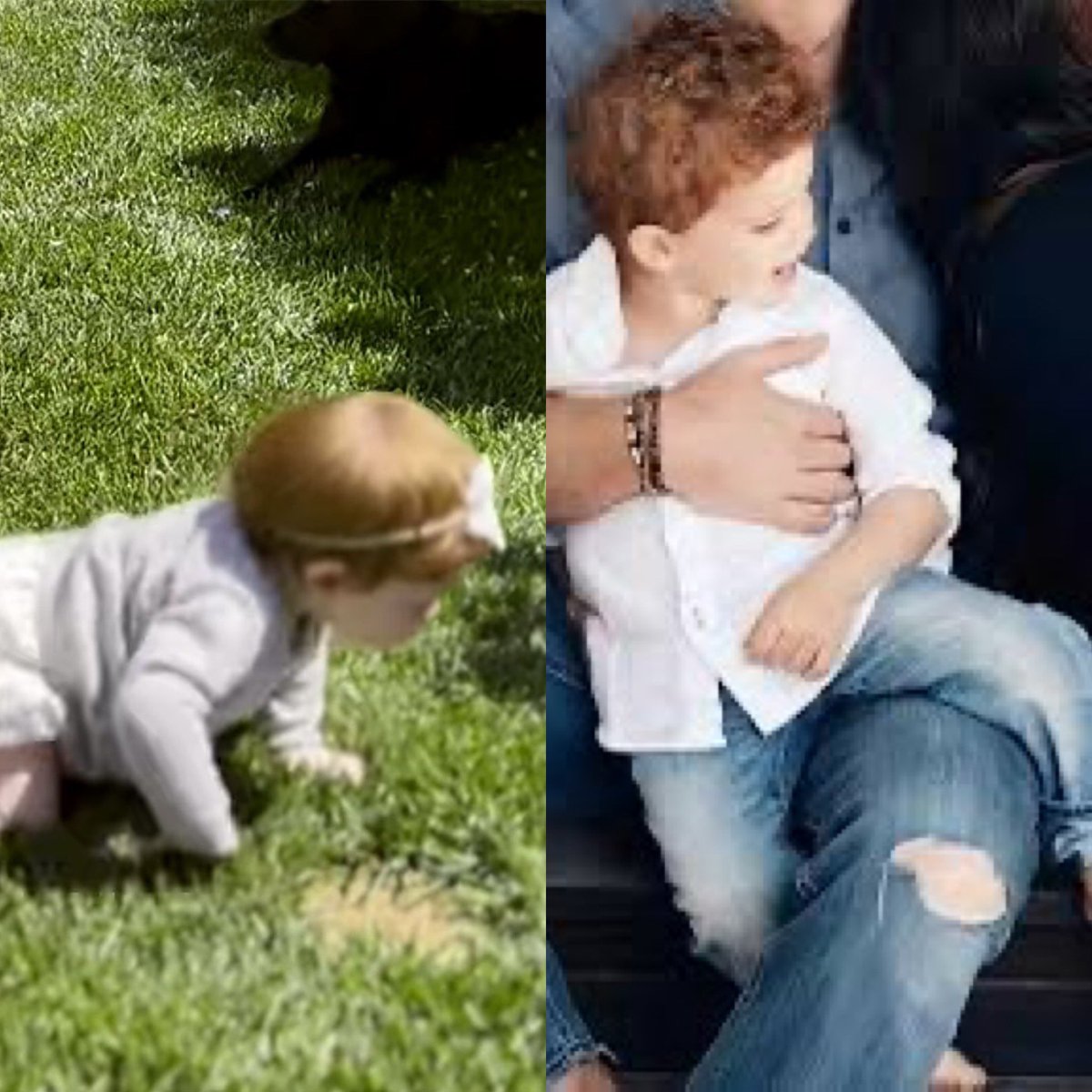 jammierooroo's tweet photo. Just imagine being either of these children. 

You’re kept away from both your Maternal and Paternal grandparents, apart from the one on the payroll.

You’re denied your birthright of being raised in the Royal family.

You have no cousins, no aunties and uncles.

No love from a big extended family. 

You live in isolation with only Nannies and your Grandma for company. 

No big family Christmas.

No big Easter Sunday dinner.

No family at your birthday party. 

And you grow up, and it dawns on you that you actually had two big families. 

One Royal, and both missing you, loving you and praying your parents would make contact.

You’re isolated and titled, but you have no concept of what any of that means. 

You realise the life you could have had, the love that could have surrounded you from two big, loving extended families.

You turn to your parents and say…

#PrinceArchie 
#PrincessLili 
#Archie 
#Lili 
#PrinceHarry
#ArchieMountbattenWindsor 
#LiliMountbattenWindsor 
#SamanthaMarkle 
#ThomasJr 
#ThomasMarkle 
#RoyalFamily
