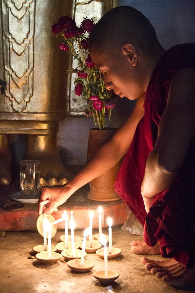 “Whatever you're feeling, calmly let it pass.”