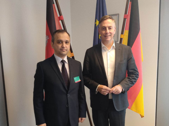 Today, Ambassador Extraordinary and Plenipotentiary of the Republic of Uzbekistan to the Kingdom of Belgium Gayrat Fazilov held a fruitful meeting with the Chairman of the Committee on Foreign Affairs of the European Parliament David McAllister. belgium.mfa.uz/news/33157