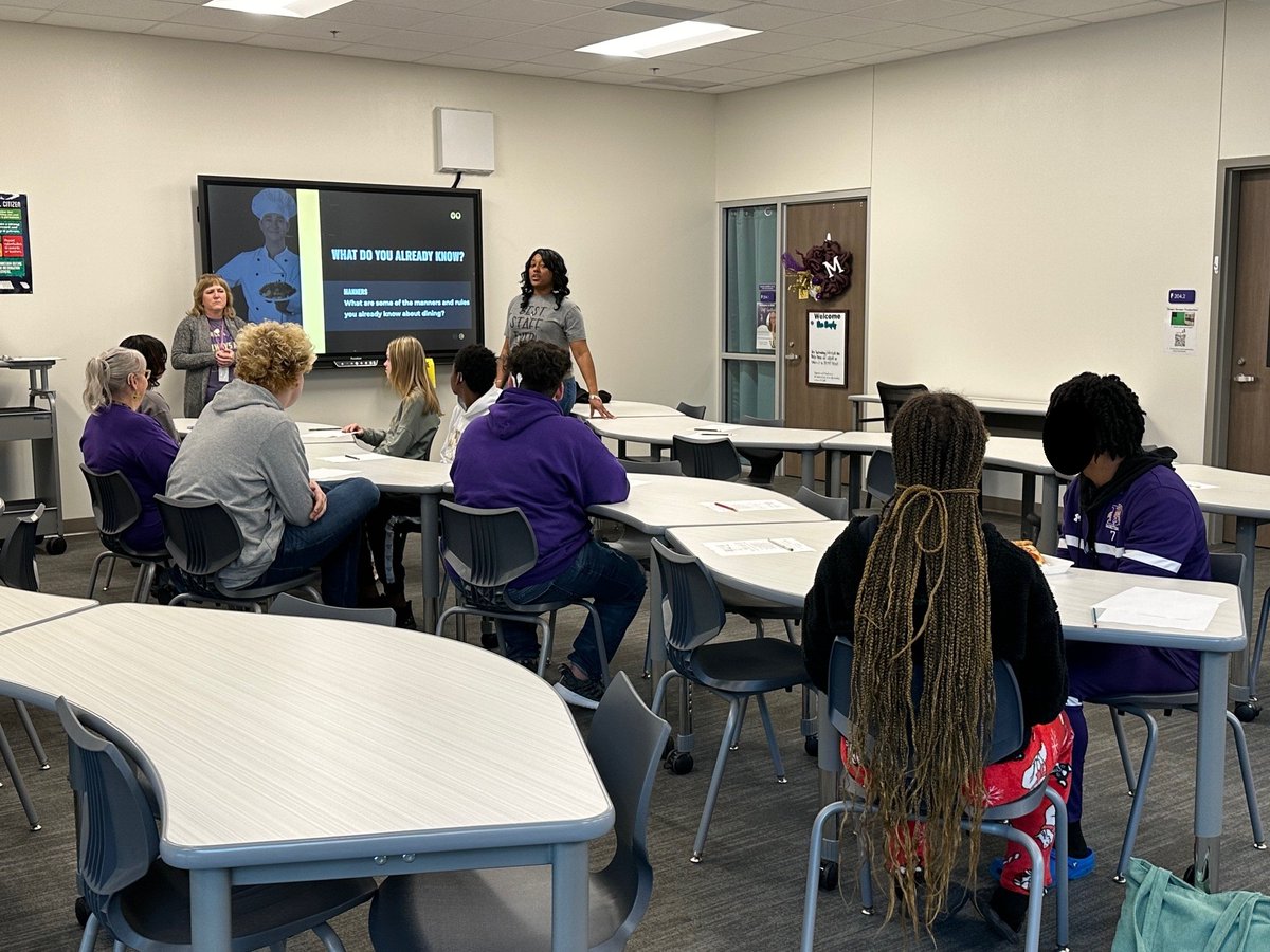 Denton H.S. Library tweet media