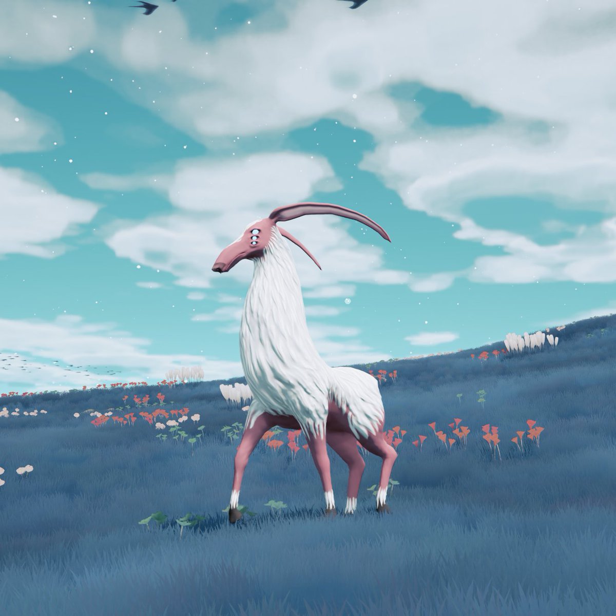 Upeaval's tweet image. Hello 👋 !
La créature est bientôt terminée !
Qu&apos;en pensez-vous ?
N&apos;hésitez pas à me donner des idées pour le nom 😅 Des bisous !
#ProjectBASE #UnrealEngine5 #IndieGameDev #gamedev #gamedevelopment #indiedev #jeuxvideo #animation3d #3D #blender