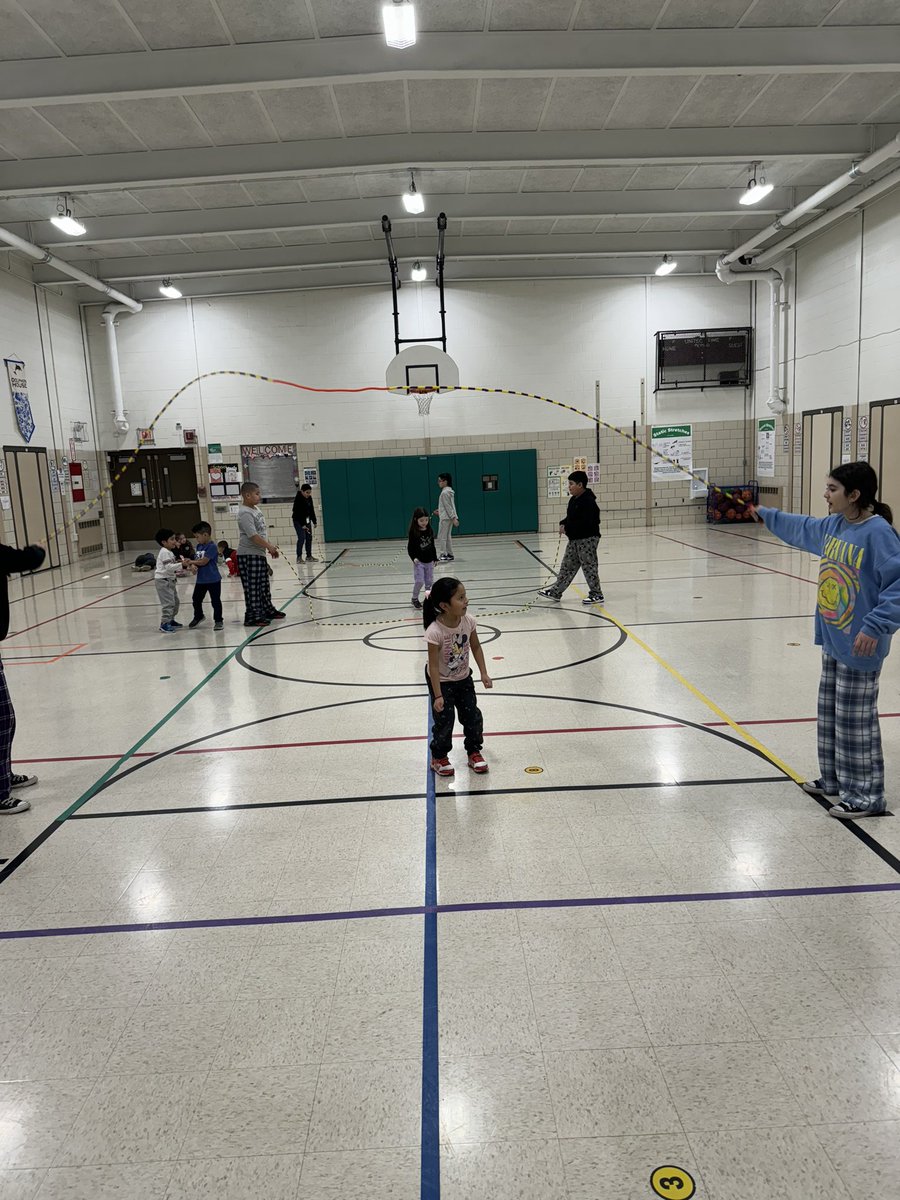 b_physical's tweet image. PE week in review… This week our intermediate classes began being tested on short rope skills testing will finish early next week.  Our primary classes have been working on turning and jumping in long ropes.  Thanks to our 5th graders for helping our kindergarten jumpers.