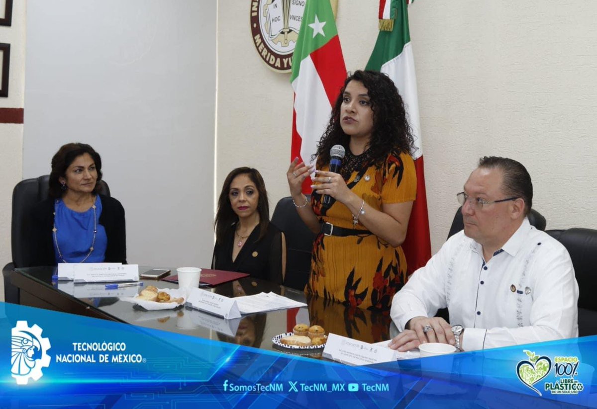 TecNM_MX's tweet photo. #ElTecNMInforma
Se llevó a cabo la firma del convenio entre las instituciones hermanas  del TecNM Campus Yucatán, TecNM Campus Mérida, TecNM Campus Progreso, TecNM Campus Conkal, TecNM Campus Tizimin TecNm Campus Valladolid  y el TecNM CRODE Mérida. https://t.co/g6qZQVmqJK