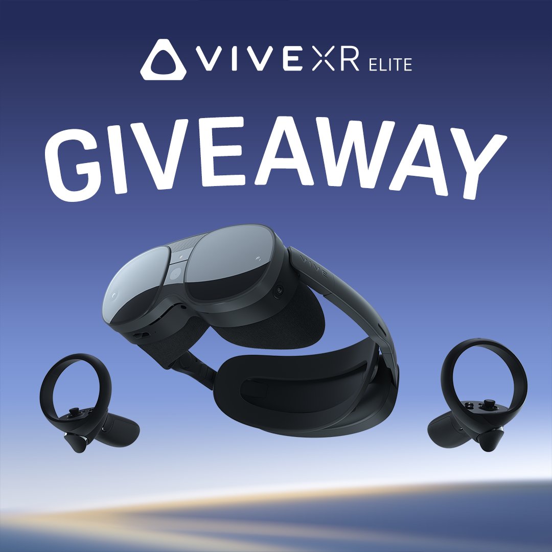 ✨ GIVEAWAY TIME! ✨

Ready to elevate your VR experience? We're giving away a #VIVEXRElite! 🚀

Repost for a chance to win.

htcvive.co/3Rc1juY

#Giveaway #Contest #Win #Freebie #VRGiveaway #EnterToWin #VR #XR #AR #MR #PCVR #VRInnovation #TechRevolution #SpatialComputing
