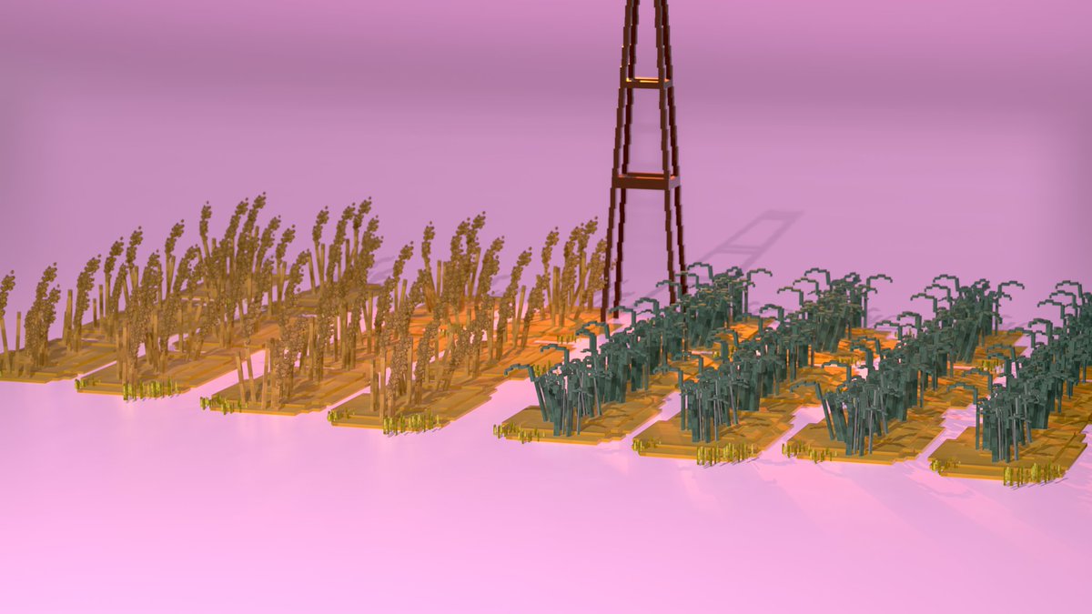 QuailCoreGames's tweet photo. Check out the new colorful renders of some of the buildings I've been working on!

Featuring a barn, a storehouse, hay &amp; wheat fields, and the updated tailor shop!

For buildings like these and more, make sure to wishlist Three Blades Ranch on Steam!

#voxel #cozygames https://t.co/sdnCXBWGNL