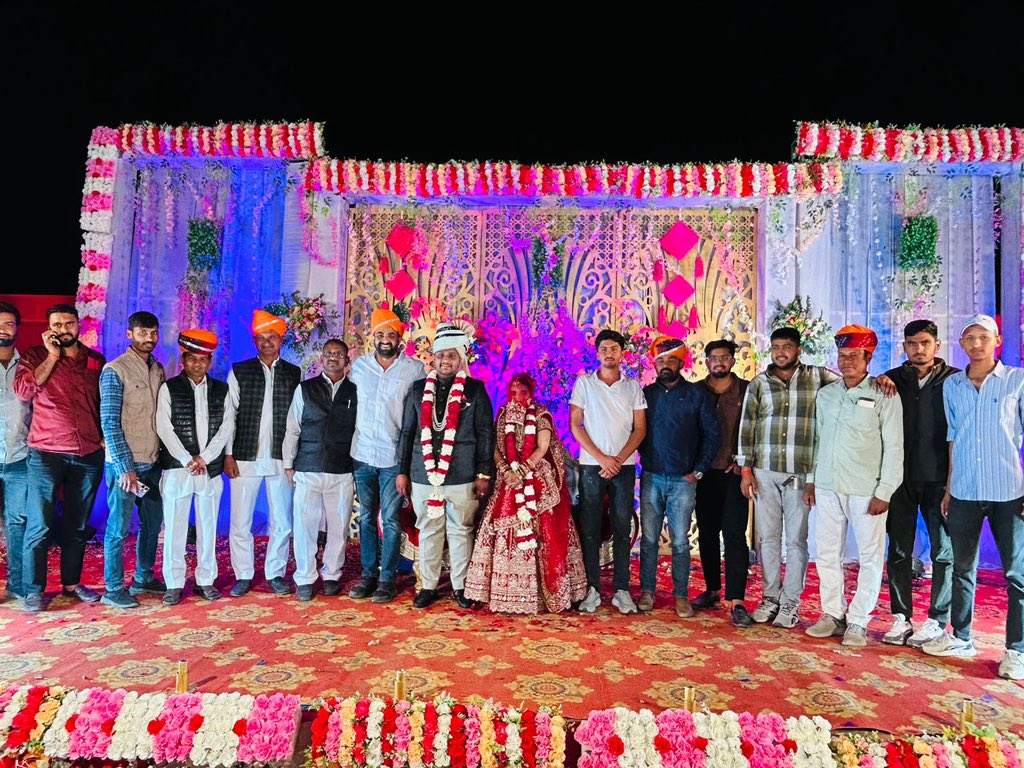 SunilChoudharyO's tweet photo. आज पाली लोकसभा क्षेत्र के सोजत व बिलाडा विधानसभा में शादी समारोह में शामिल होकर शुभकामनाएँ दी और वहाँ मोजुद वरिष्ठजनो व युवाओं से मुलाकात की।
#PaliLoksabha 
#marwarcity #paliLoksabha #Pali #PaliCity #Election #SunilChoudhary #INC #sunilchoudharyjnvu #marwarjunction #paliLoksabha #Pali #PaliCity #Election #SunilChoudhary #INC #sunilchoudharyjnvu #rahulgandhi #soniagandhi #congress #congressparty #mallikarjunkharge #sunilchoudharyjnvu #sunilchoudharyjnvu
@RahulGandhi
@ashokgehlot51
@Sukhjinder_INC
@GovindDotasra
@Allavaru
@Sukhjinder_INC