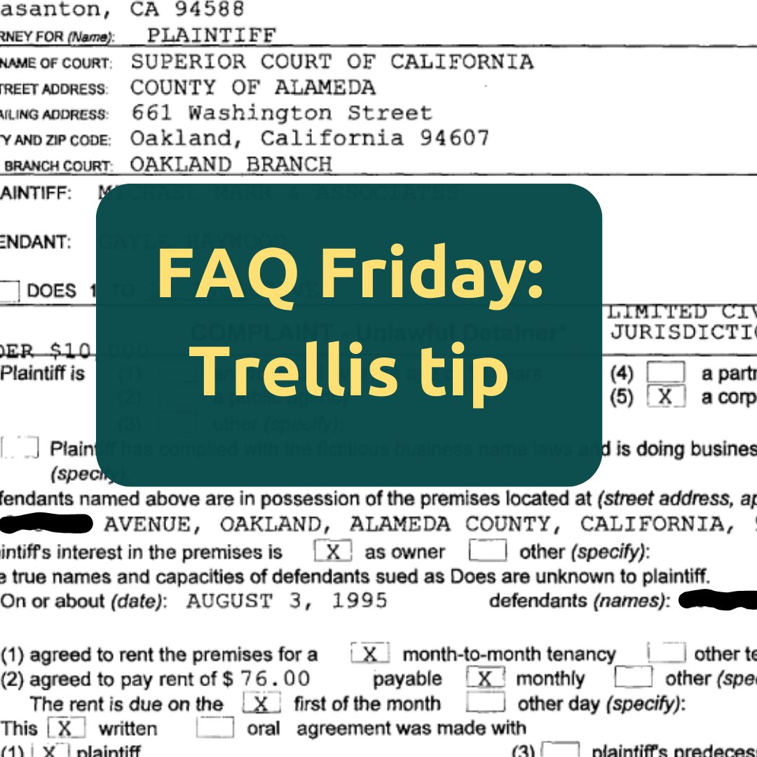 AClawlibrary's tweet photo. #FAQFriday: We've got a hot tip to make your experience of using #Trellis even better! Trellis is a great way to see how other people talked about your issue and what happened in their case and is available to ACLL cardholders! Link in bio to #AdvanceSheet for the full article https://t.co/q0EFTiHnlQ