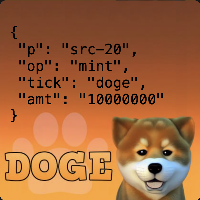 cryptodotmarket's tweet photo. SRC-20 trending mints:
$DOGE - The first meme dog on Bitcoin Stamps chain

Total: 100B
Mint limit: 10M 
Minting status: 41.83%
Minters: 406
||||||||||||||||----------|

Mint out soon.

#SRC20 #BitcoinStamps $STAMP $UTXO $PEPE $KEVIN $MIKE $SATO $STMAP $STMPP $DRGN https://t.co/7hVWjysXsX