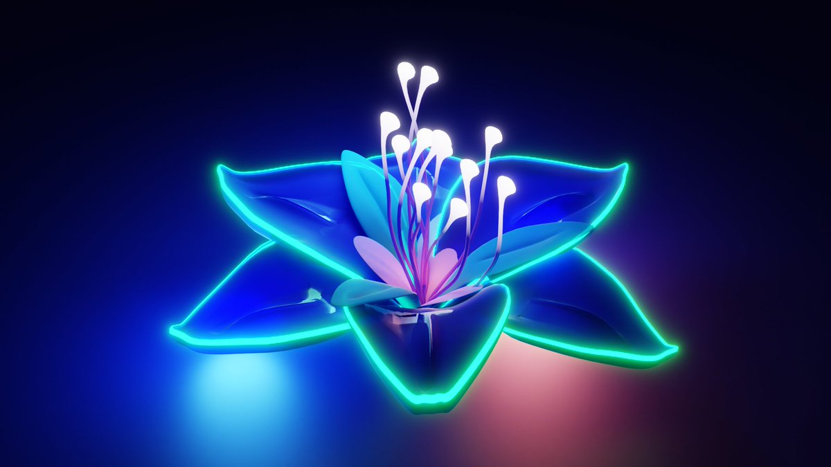 Niyati082's tweet photo. Blooming Flower
#blender #3dmodeling #3dart #3Danimation #Reflections #shader #refractions #materials #animation @polygonrunway @threejs https://t.co/AYbqZjAR2l