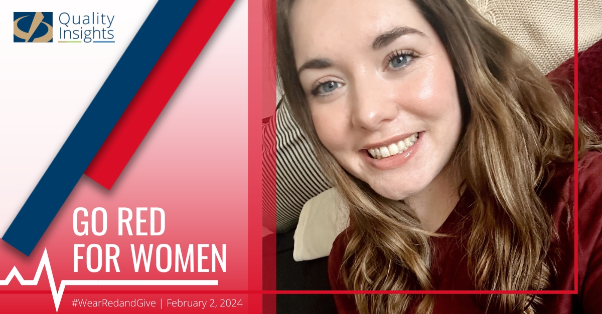 Quality Insights' Digital Communications Specialist Graeson Kist is celebrating #GoRedForWomen Day! Learn more about the importance of wearing red today at goredforwomen.org. ❤️

#WearRedDay #NationalWearRedDay