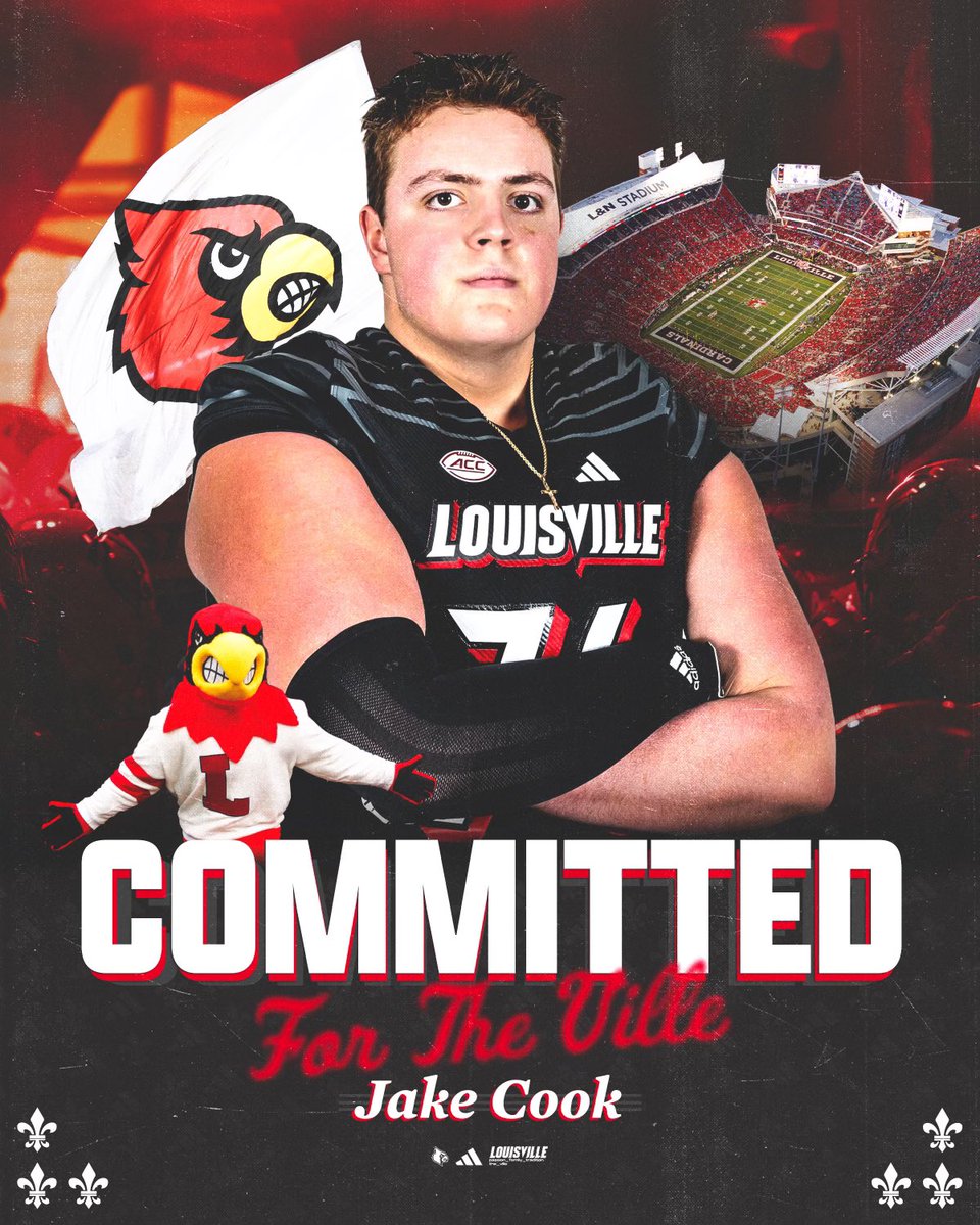 Jake Cook (@cookjake52) on Twitter photo Louisville, KY….. I’m Home! #Committed
#GoCards <a href="/JeffBrohm/">Jeff Brohm</a> <a href="/CoachROwens/">Richard Owens</a>
<a href="/_coachfisher_/">Noah Fisher</a> <a href="/BrianBrohm/">Brian Brohm</a> <a href="/pete_nochta13/">Pete Nochta</a> <a href="/TMossbrucker/">Trent Mossbrucker</a>
<a href="/LouisvilleFB/">Louisville Football</a> <a href="/AllenTrieu/">Allen Trieu</a> <a href="/ChadSimmons_/">ChadSimmons</a> <a href="/GregSmithRivals/">Greg Smith</a>
<a href="/TySpalding/">Ty Spalding</a> <a href="/mcmichael20/">Michael McCammon</a> <a href="/jdemling/">Jody Demling</a> Louisville, KY….. I’m Home! #Committed
#GoCards <a href="/JeffBrohm/">Jeff Brohm</a> <a href="/CoachROwens/">Richard Owens</a>
<a href="/_coachfisher_/">Noah Fisher</a> <a href="/BrianBrohm/">Brian Brohm</a> <a href="/pete_nochta13/">Pete Nochta</a> <a href="/TMossbrucker/">Trent Mossbrucker</a>
<a href="/LouisvilleFB/">Louisville Football</a> <a href="/AllenTrieu/">Allen Trieu</a> <a href="/ChadSimmons_/">ChadSimmons</a> <a href="/GregSmithRivals/">Greg Smith</a>
<a href="/TySpalding/">Ty Spalding</a> <a href="/mcmichael20/">Michael McCammon</a> <a href="/jdemling/">Jody Demling</a>