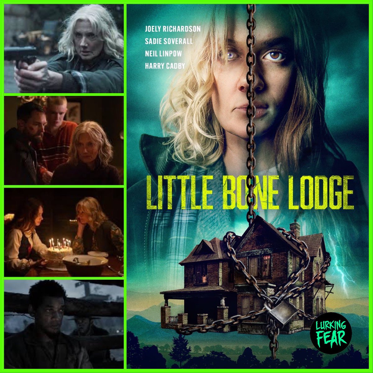 Fellow Creatures! Terrifically taut &amp; tense psychological scares with this week’s Weekend Watch, “Little Bone Lodge” (‘23). 

Directed by Matthias Hoene, @matthiashoene .  

A bleak, brutal &amp; brilliantly plotted movie, which I highly recommend 
..
⭐️⭐️⭐️⭐️

#horror #Horrorfilm