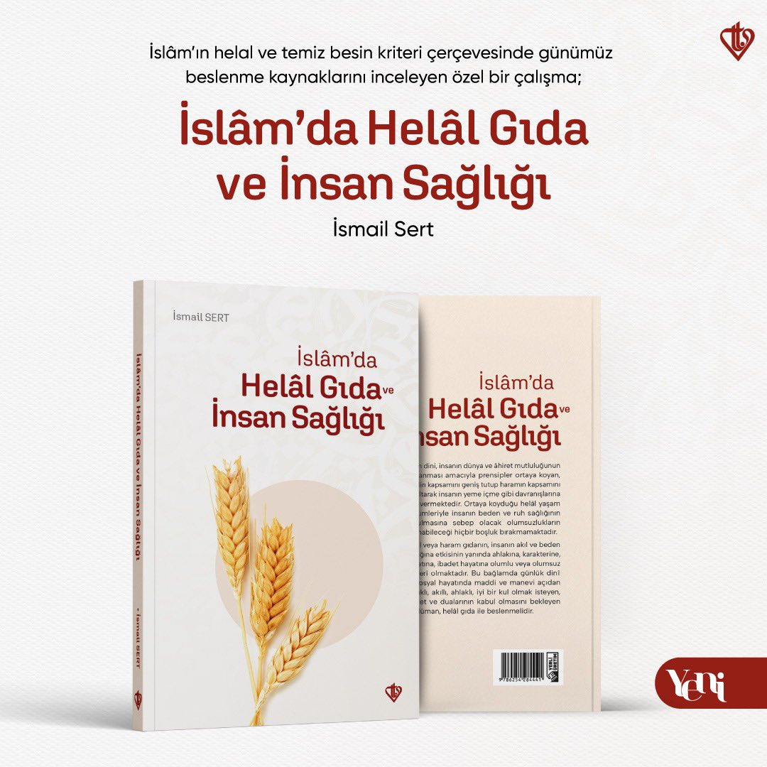 Diyanetvakfiyay's tweet photo. İslâm’ın helal ve temiz besin kriteri çerçevesinde günümüz beslenme kaynaklarını inceleyen bu çalışmada gıda güvenliği ve sağlık açısından önemli değerlendirmeler de yer alıyor. 

#diyanetvakfıyayınları #helalgıda #gıdagüvenliği #gıdagüvenilirliği #sağlıklıbeslenme https://t.co/NP8wP2JLzH