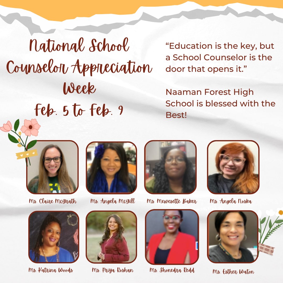 Naaman Forest High School tweet media