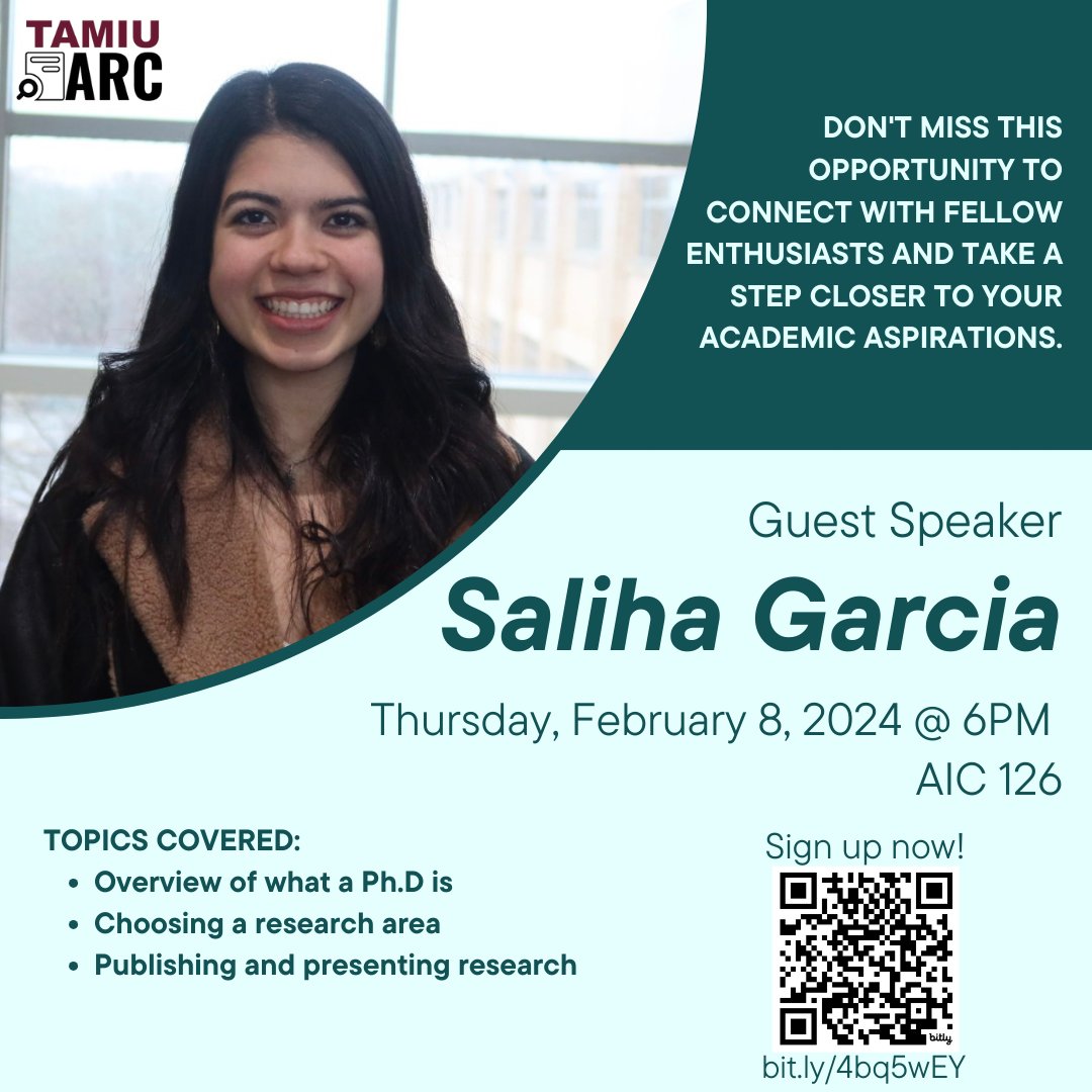 TAMIU Advanced Research & Curriculum tweet media