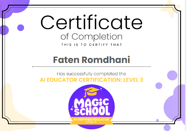 Magic School Certified Level 3