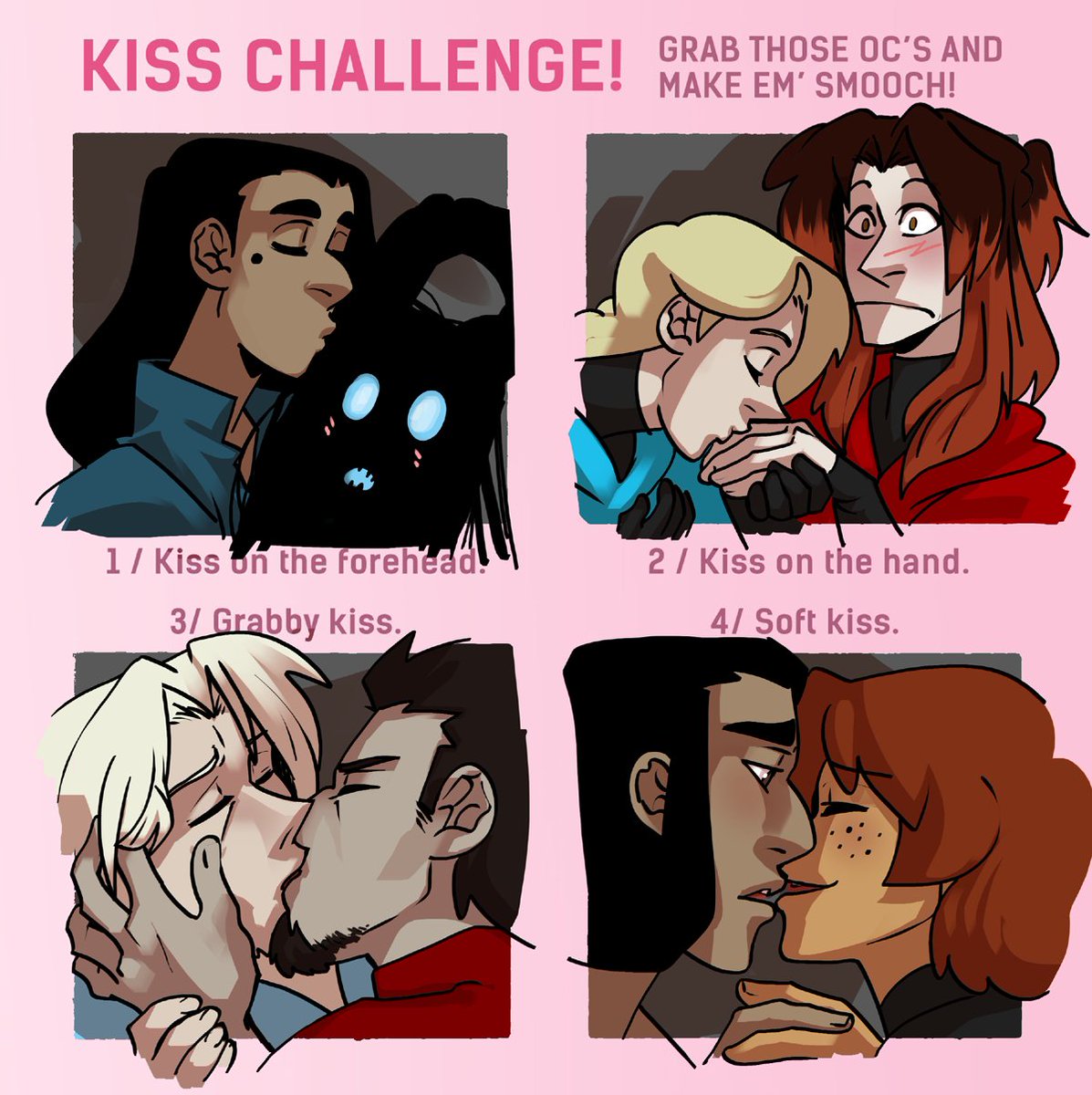 Oops I did some kisses instead of working 😅
🩷Thanks for the very appealing meme <a href="/Hiveworks/">Hiveworks Comics</a>🩷