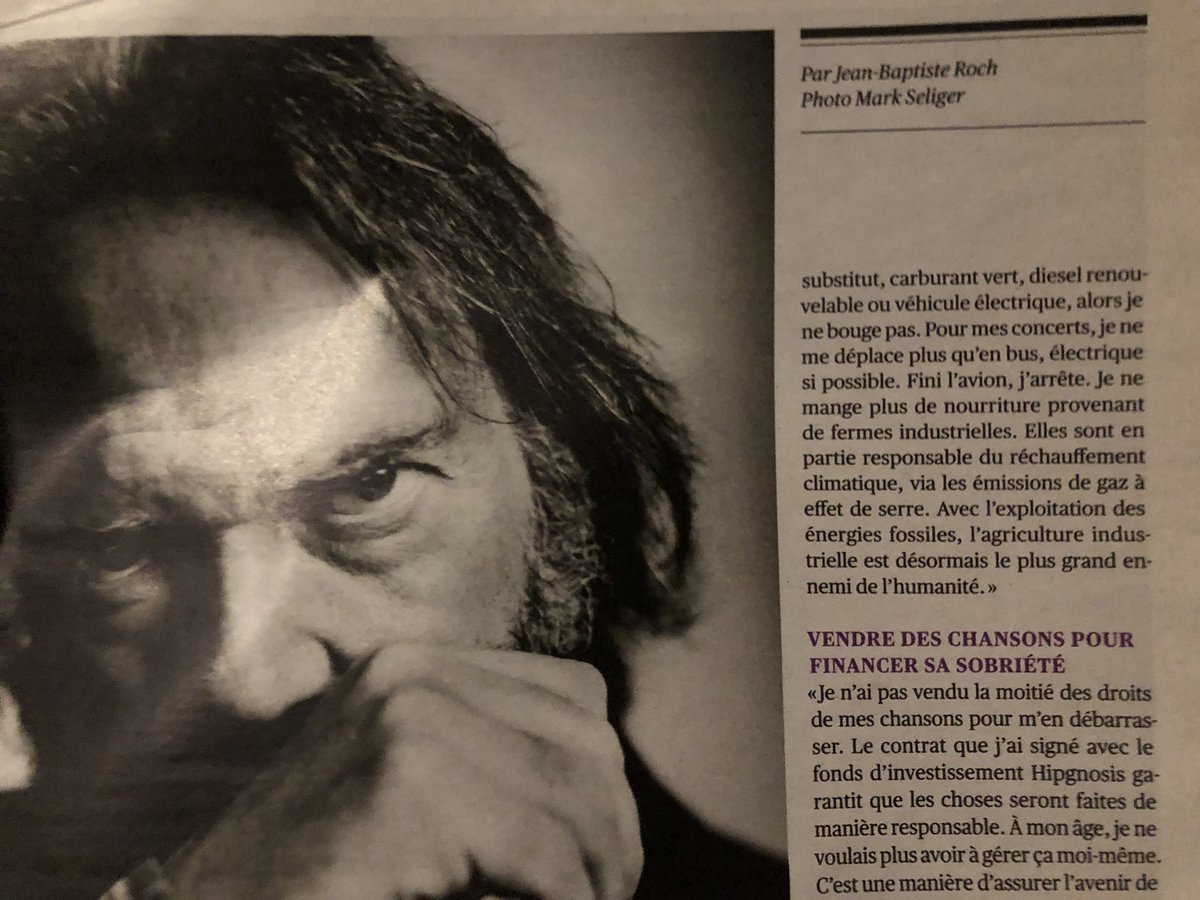 mcrogister's tweet photo. « Avec l’exploitation des énergies fossiles, l’agriculture industrielle est désormais le plus grand ennemi de l’humanité » - Neil Young pour @Telerama 

« Nous avons un défi a relever ensemble » https://t.co/HkpmmXAt9W
