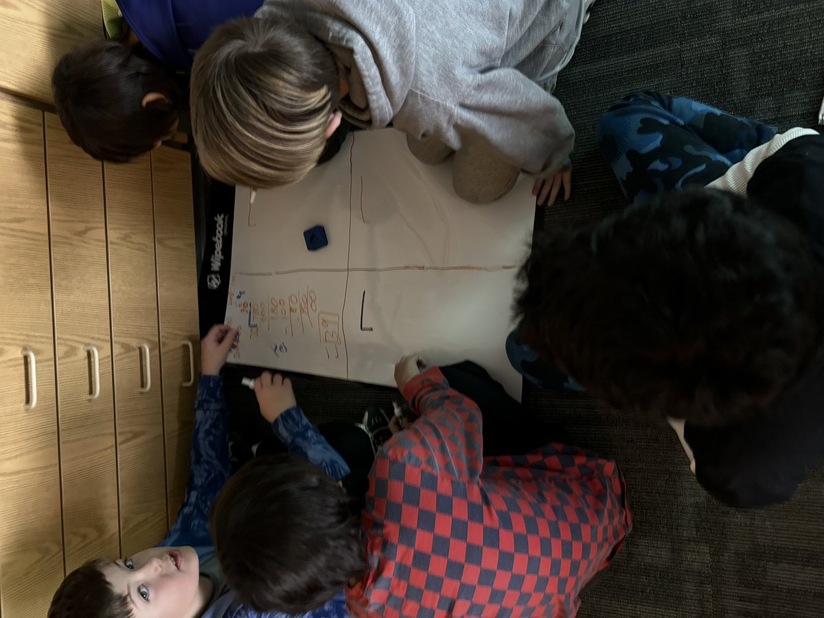 MelissaMoCossey's tweet photo. We are loving our new wipeboards!! We used these to demonstrate our knowledge of using partial quotients with our groups! Each student took a turn to write and the others helped/guided! Special thanks to our instructional coach for gifting me these! #d15schools #wipeboards https://t.co/lX6WSVB2RV