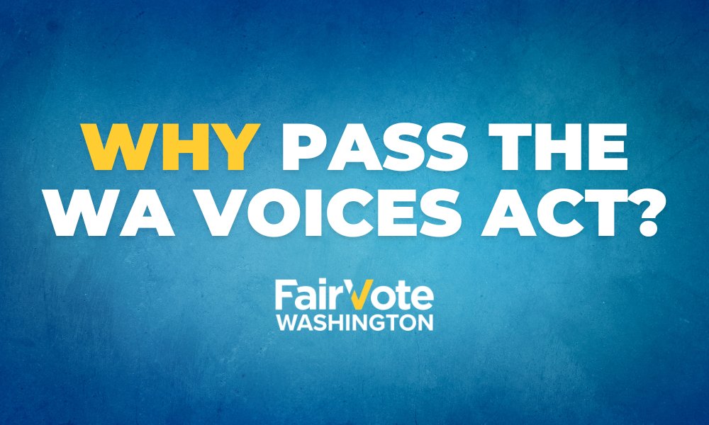 FairVote Washington tweet media
