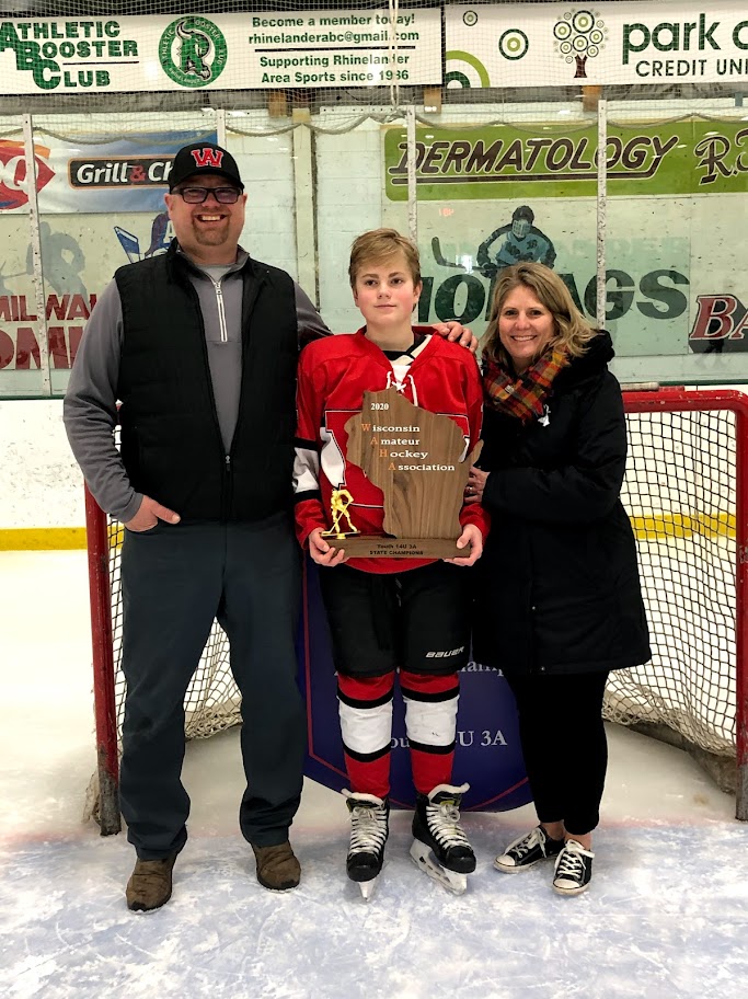 AmeryHockey's tweet photo. Hockey Moment: Winning state three times Future Plans: Attend Augsburg University to play baseball https://t.co/A0JbJ0QsYh