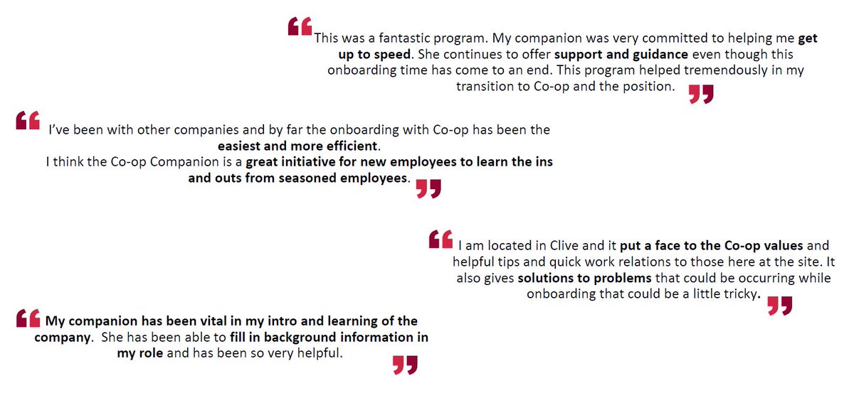 Starting a job can be overwhelming, and PSCU/@Co_opSolutions recognizes this. In 2022 we launched a program called Co-op Companion. The companion supports the new hire to help acclimate them to their new environment. Take a look at what some of our new hires have said!