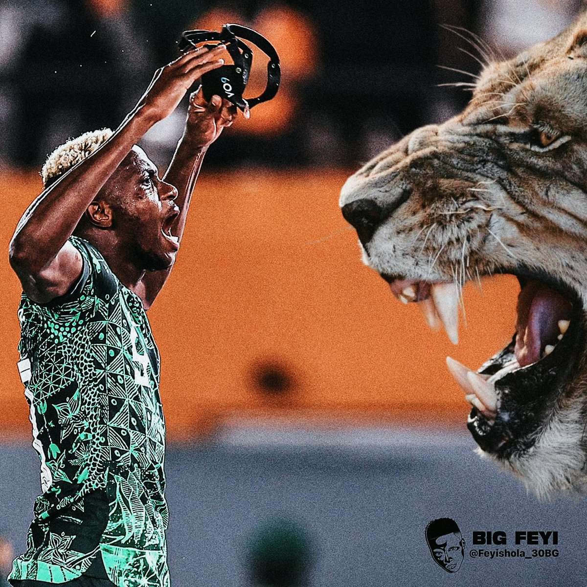 VICTOR OSIMHEN🇳🇬
#NGACMR |#AFCON2023