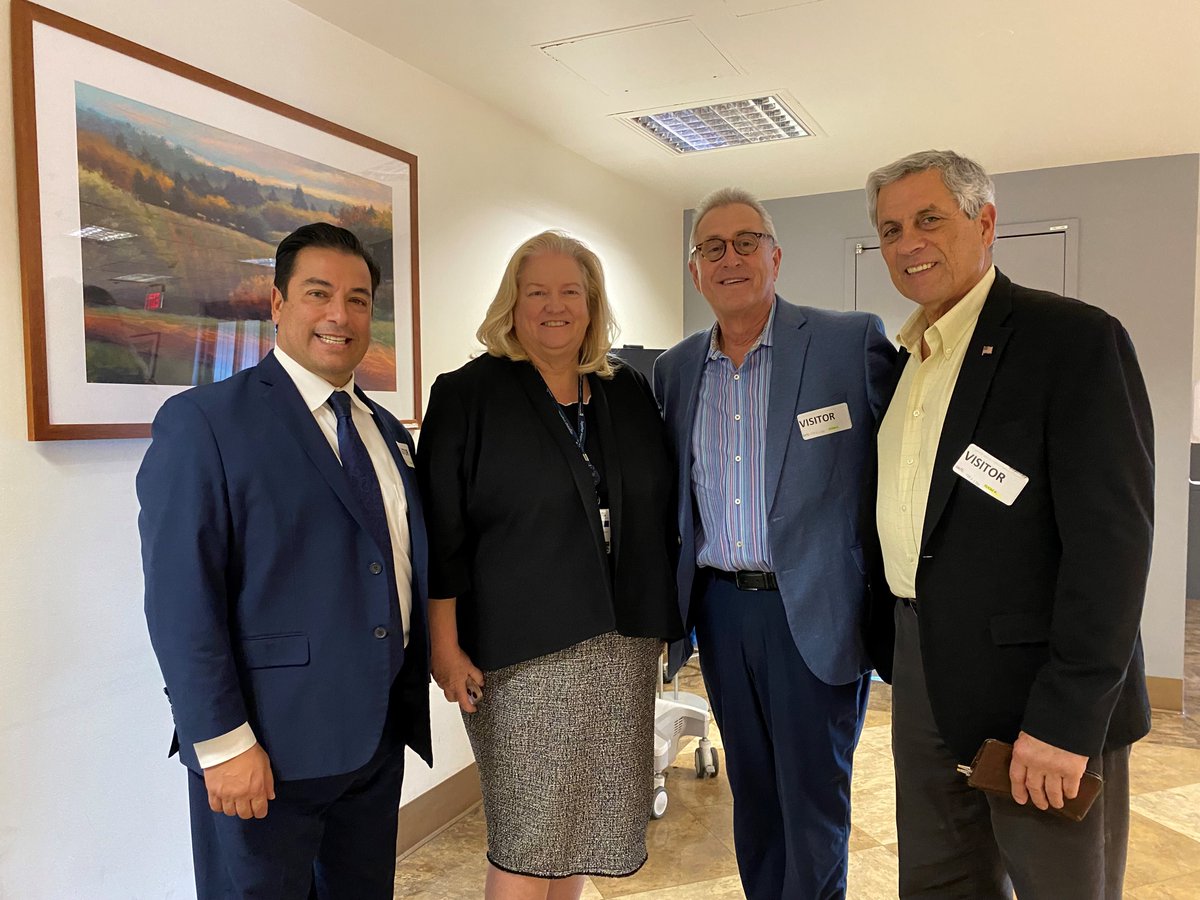 I had the pleasure of meeting with local leaders from Adventist Health Dameron Hospital to discuss #healthcare priorities and how the State can continue to support our vital healthcare network.