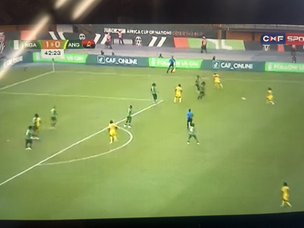 No need to cancel the goal nah. Haba mana. If Nigerian leaders go get this kind passion ei go better.