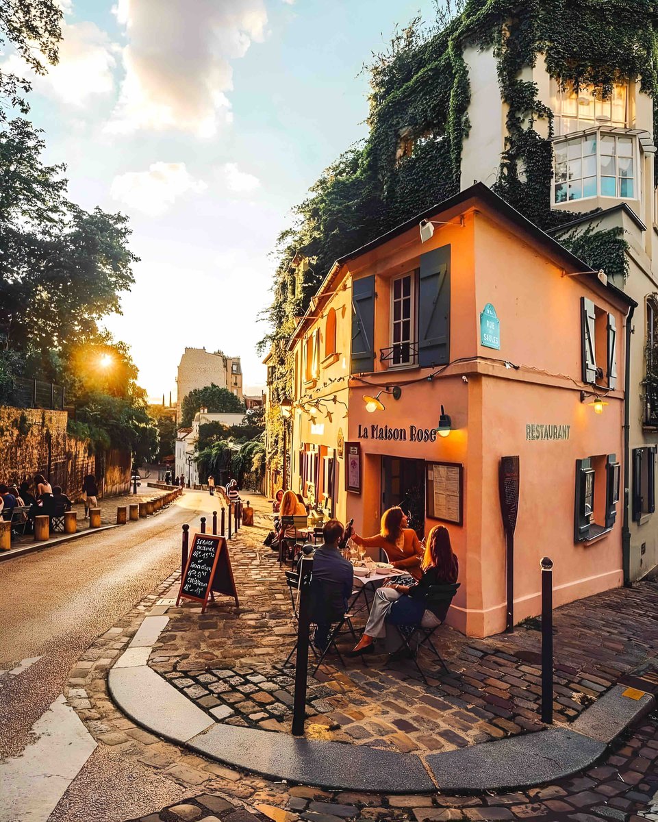 La Maison Rose, Montmartre 🥰🫶🇫🇷 Magnifique…